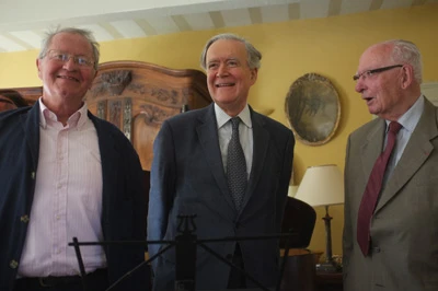 APAS, les anciens présidents Yves Grassin-Delysle et Pierre Morel ainsi que Pierre Vollant, fondateur